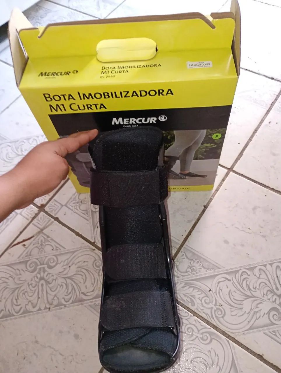 BOTA IMOBILIZADORA M1 CURTA  - Foto 3