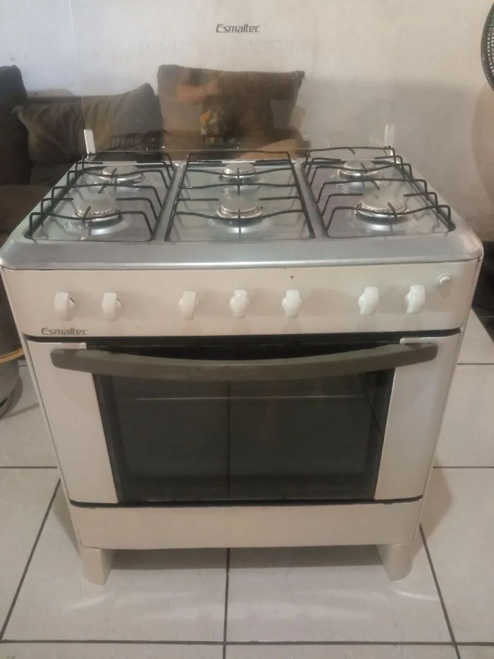 Fogão 6 bocas Esmaltec 