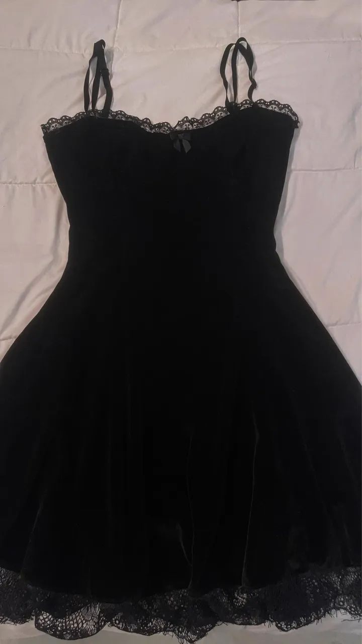Vestido preto Shein  - Foto 3