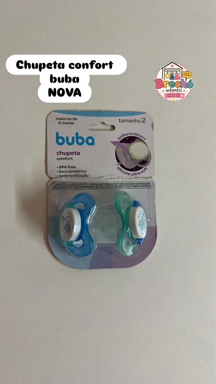 Chupeta confort buba