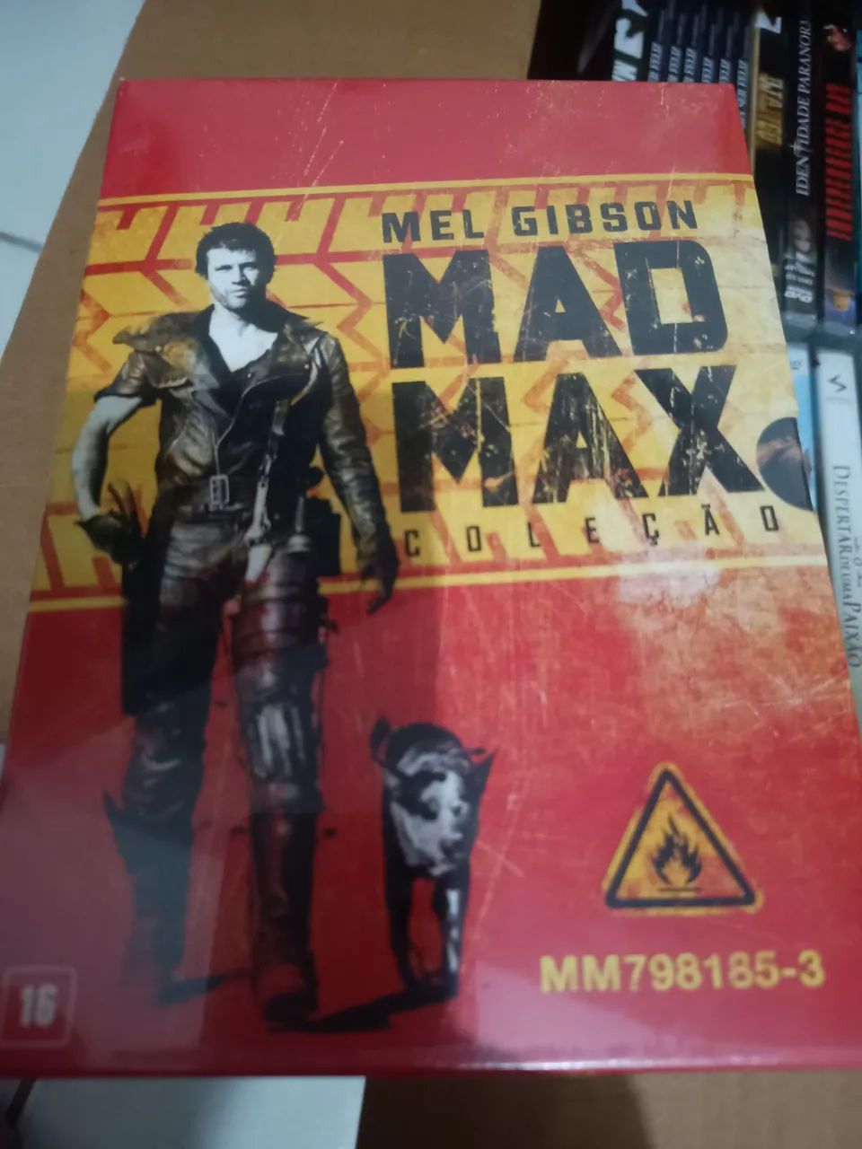 Box Dvd Trilogia Mad Max - Lacrado