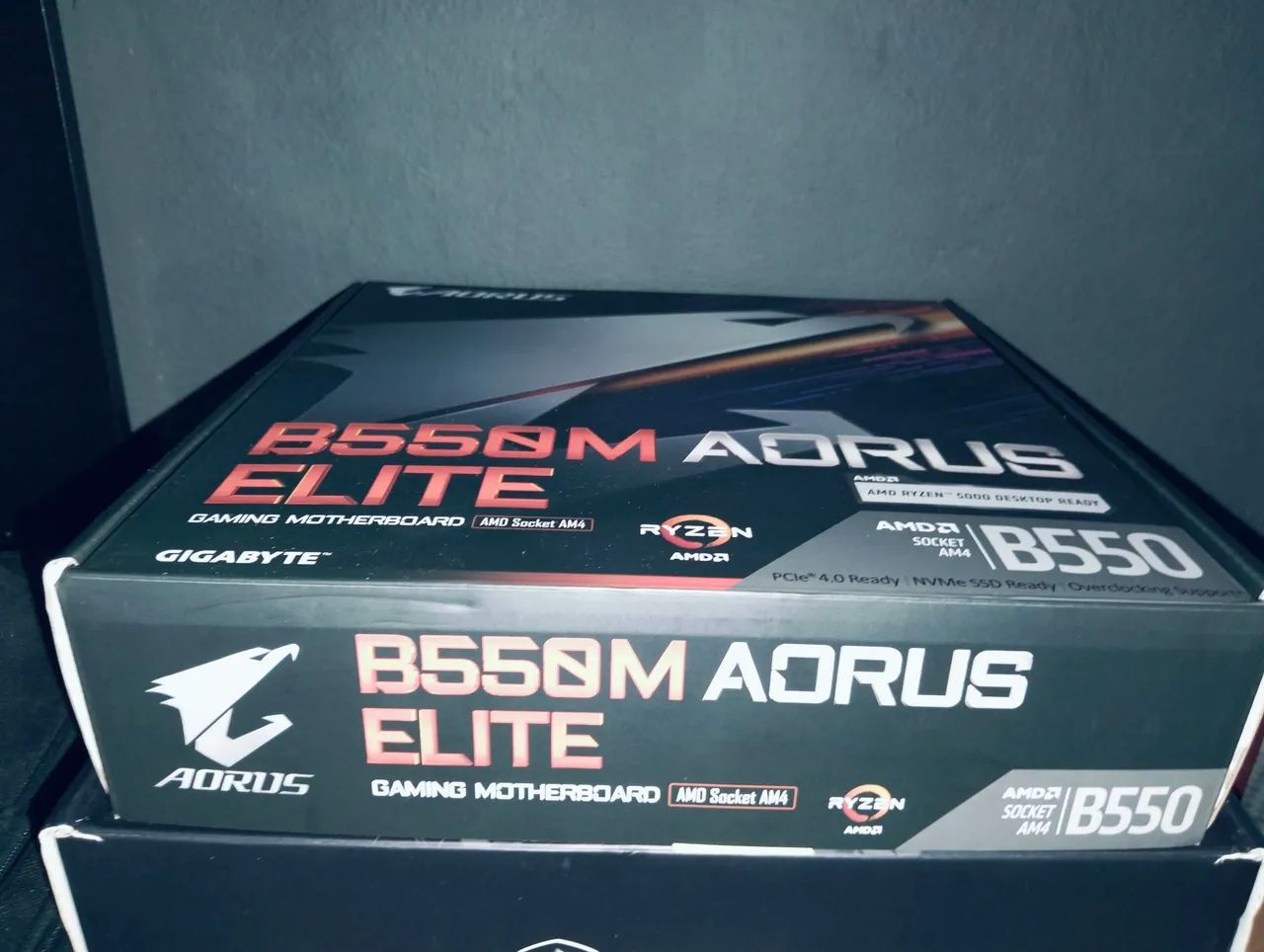 Placa Mãe AORUS ELITE B550 - Foto 2