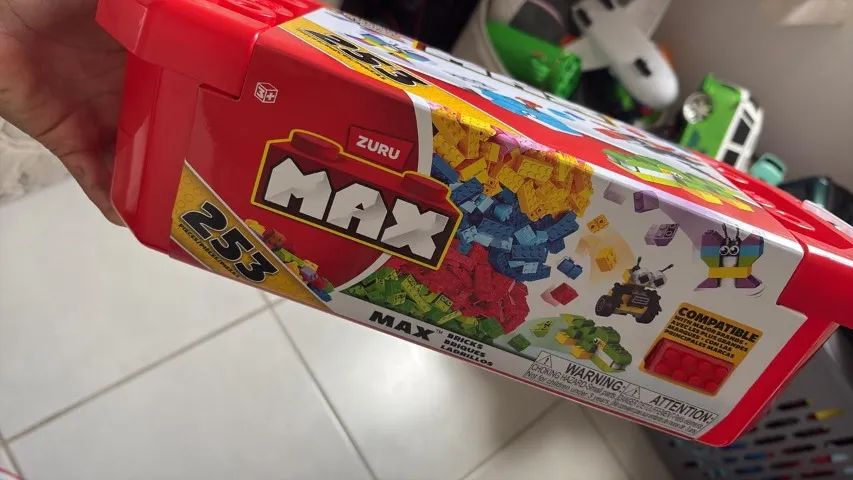 Blocos de construção ZURU Max Build More de 253 peças tipo lego NOVO - Foto 2