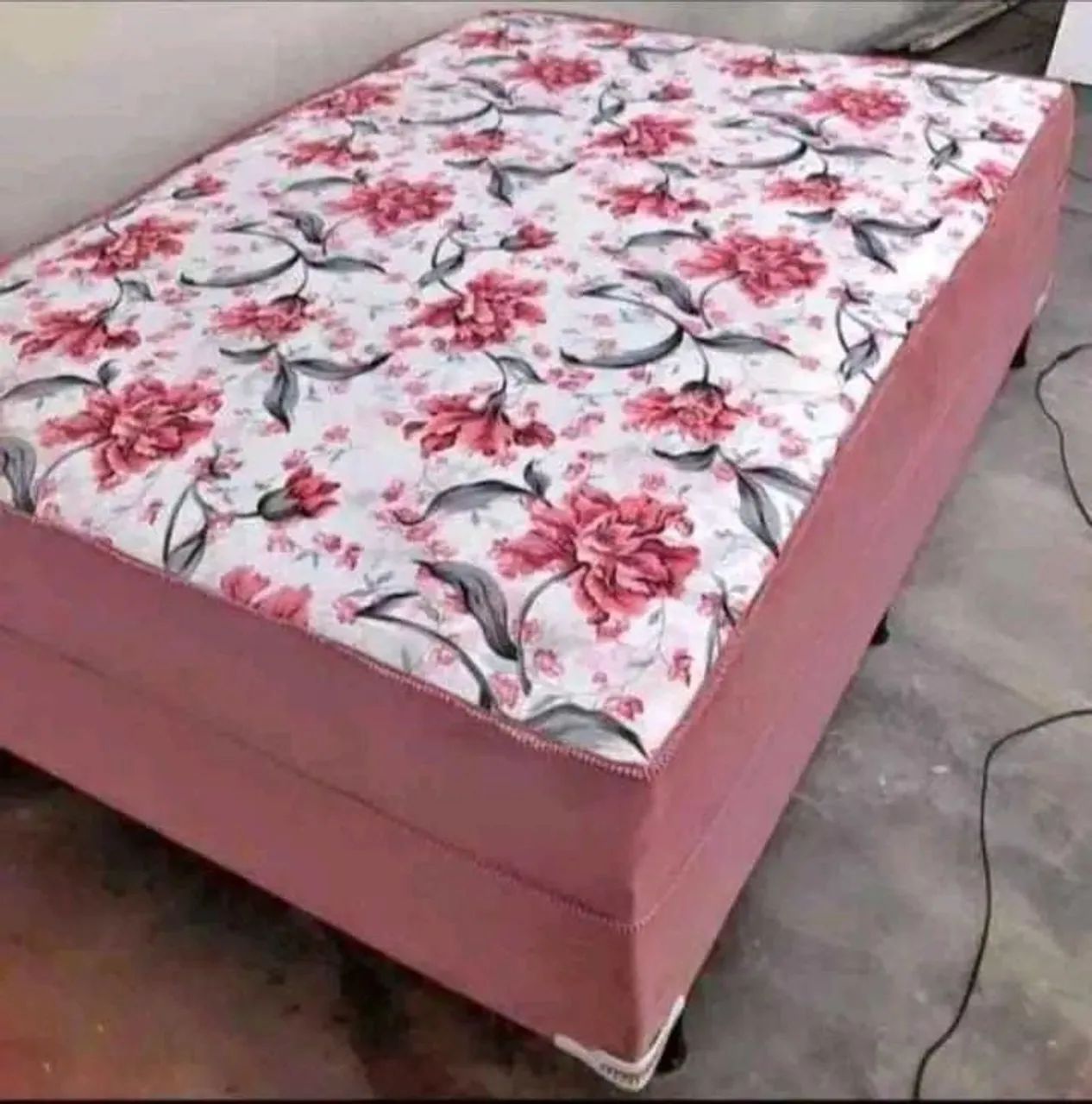 Vense se camas casal molas box pronta entrega  - Foto 2