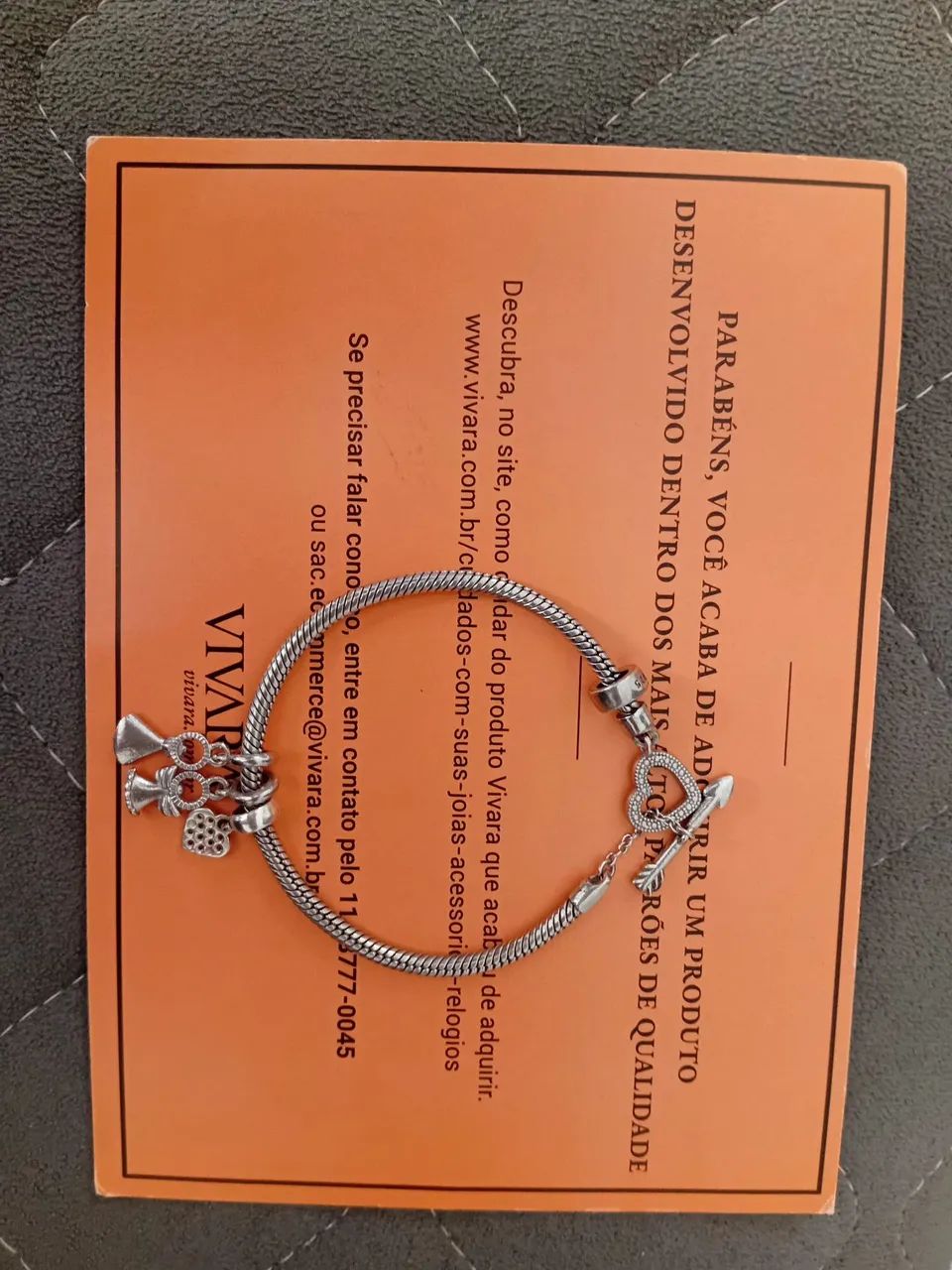 Pulseira prata 925 VIVARA