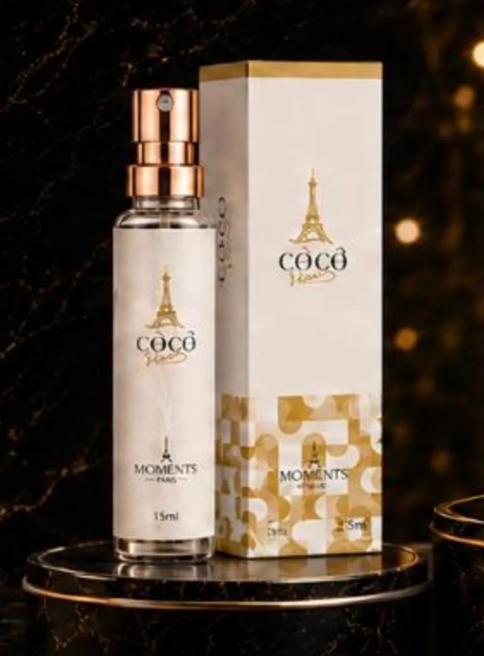 Perfumes de bolsa Moments Paris ,40.00 só aqui  - Foto 3
