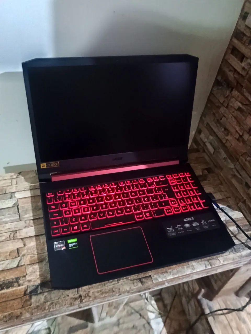 ACER NITRO 5 COM GTX1650! ACEITO TROCAS/PARCELO/ENTREGO! - Foto 2