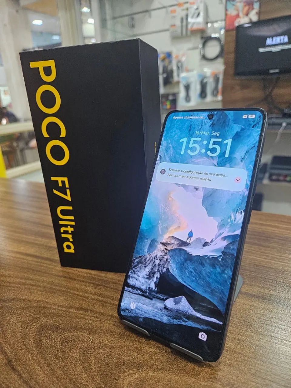 Xiaomi Poco F7 ultra 12gb ram / 256gb Amarelo - 5G - Celulares e