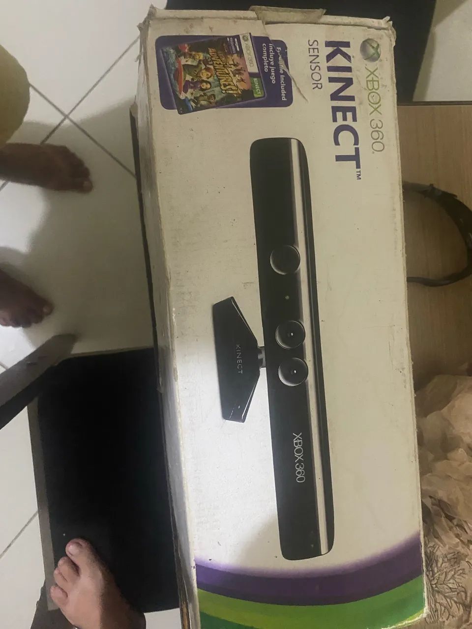 Xbox 360 kinect sensor 