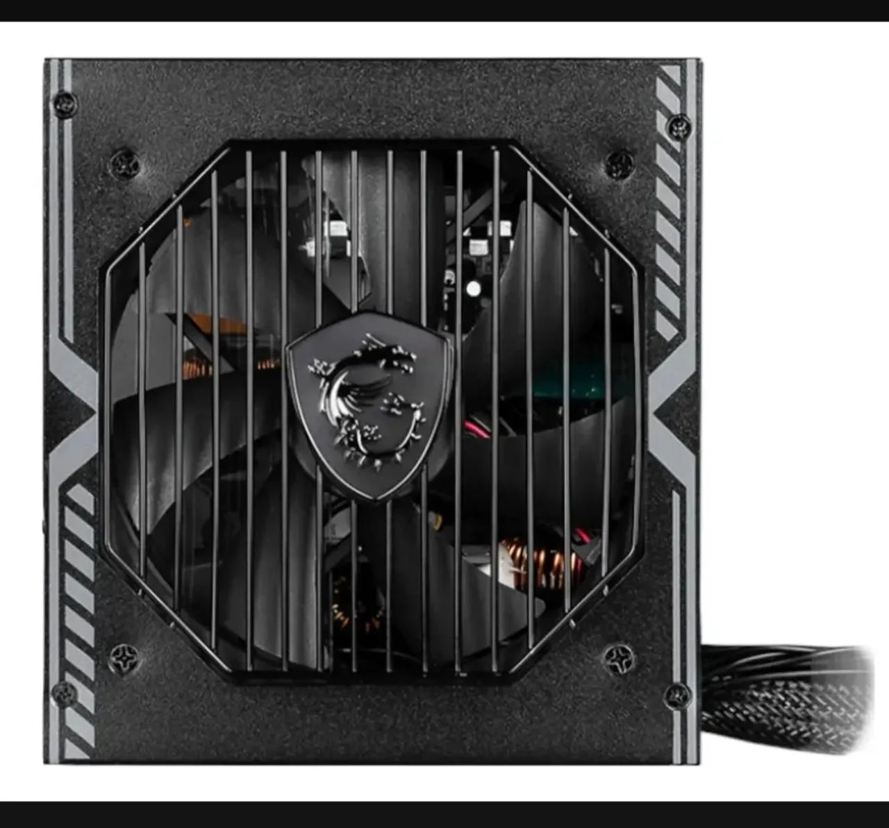 Fonte msi Mag 650bn 650 e com NF  - Foto 2