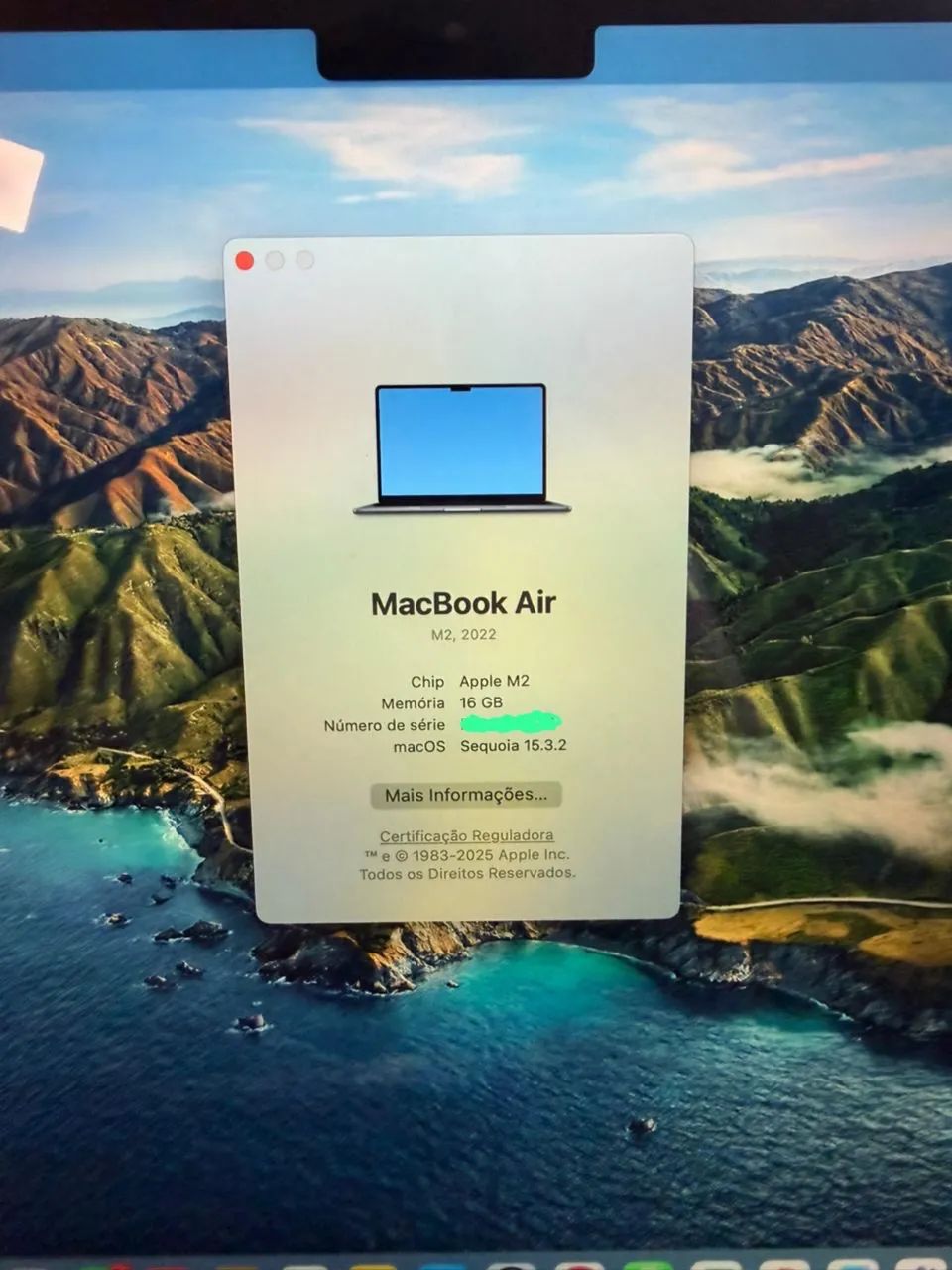 MacBook Air M2 Midnight 13