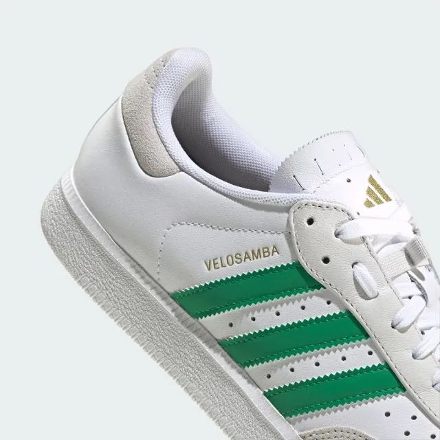 Sapatilha Indoor Velosamba Adidas Leather Spinning Unissex Branca - Foto 4