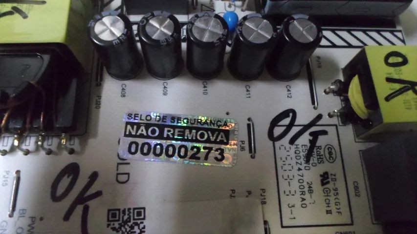 Placa Fonte K-p238-co2 Compativel Para Tv PHILIPS 70pug7019/78 - Foto 2