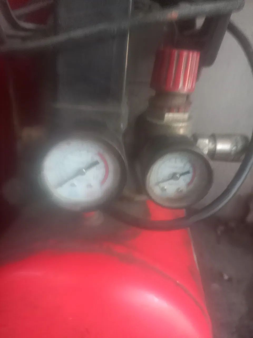 Compressor de ar 24 litros.moto mil - Foto 2