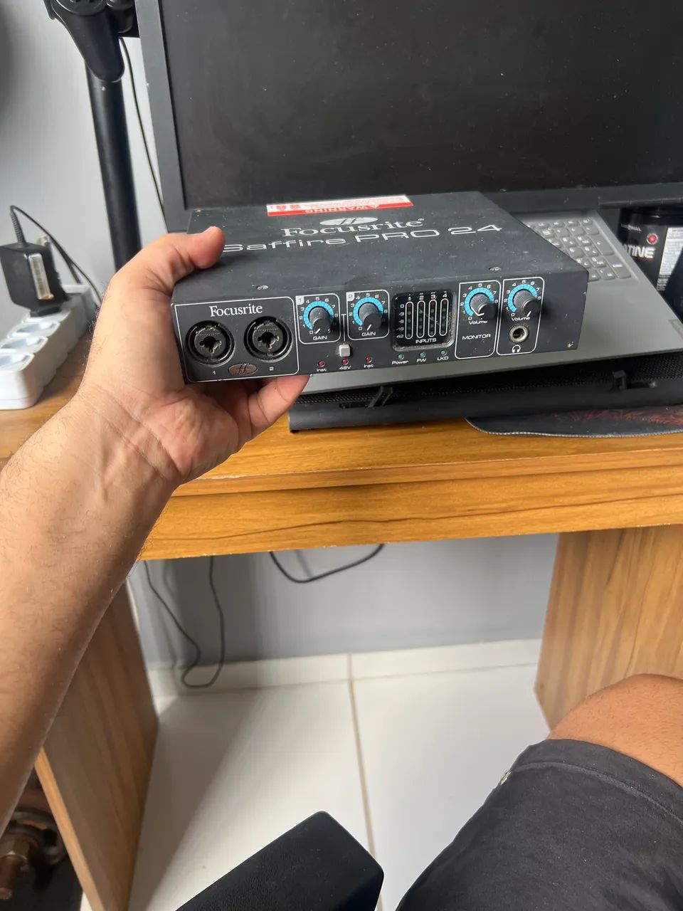 Interface de áudio saffire pro 24 - Foto 4