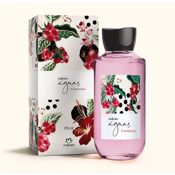 Colônia Desodorante Águas " Framboesa " 170ml  - Foto 2