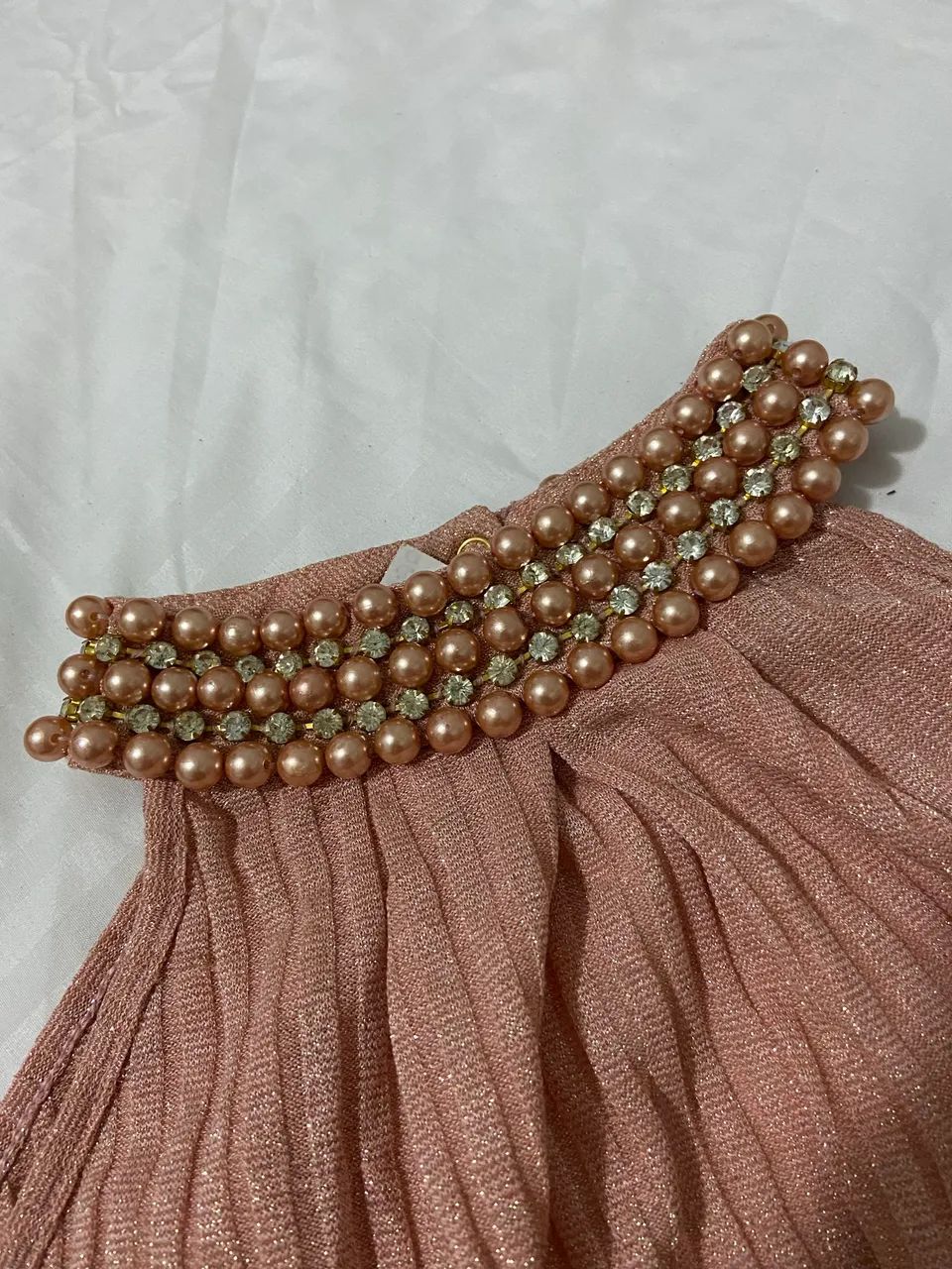 Blusa Rose com Pérolas - Foto 3