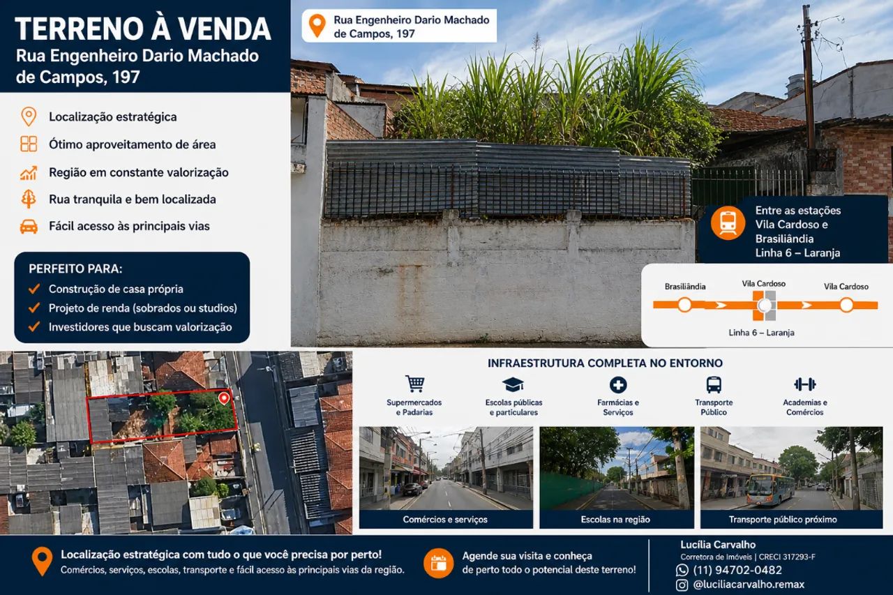 Terreno residencial para venda em Vila Serralheiro, 207m² - Foto 10