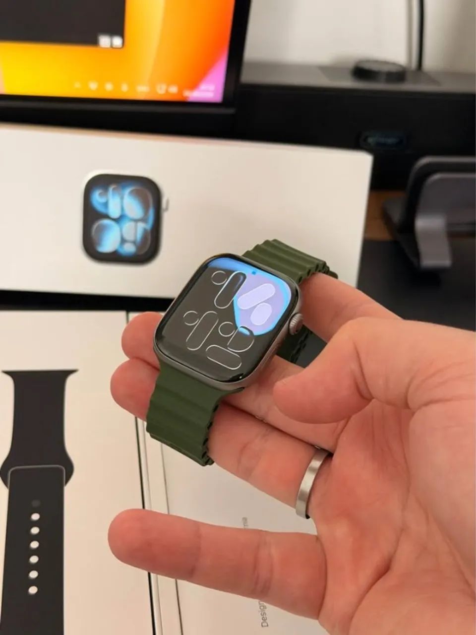 Apple Watch series 11 46mm azul espacial - Foto 5