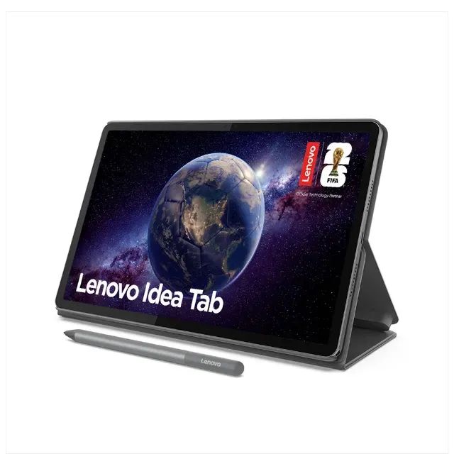 Tablet Lenovo Idea Tab Cinza com 11" 2,5K 90Hz, 8GB, 128GB, Wi-Fi, Android 13, Processador