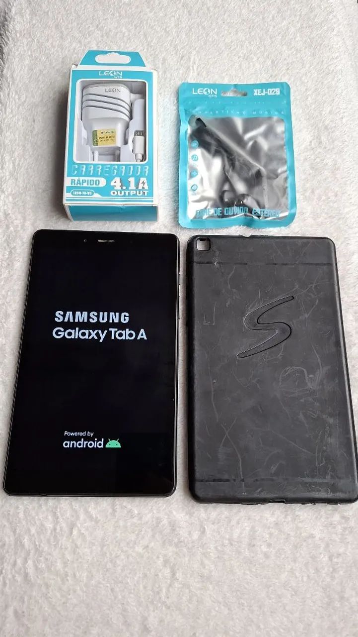 Tab A 8 polegadas tablet Samsung 32Gbs E Wifi 5G cm acessorios (Act cartao)