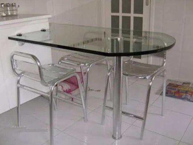 Mesa de vidro 