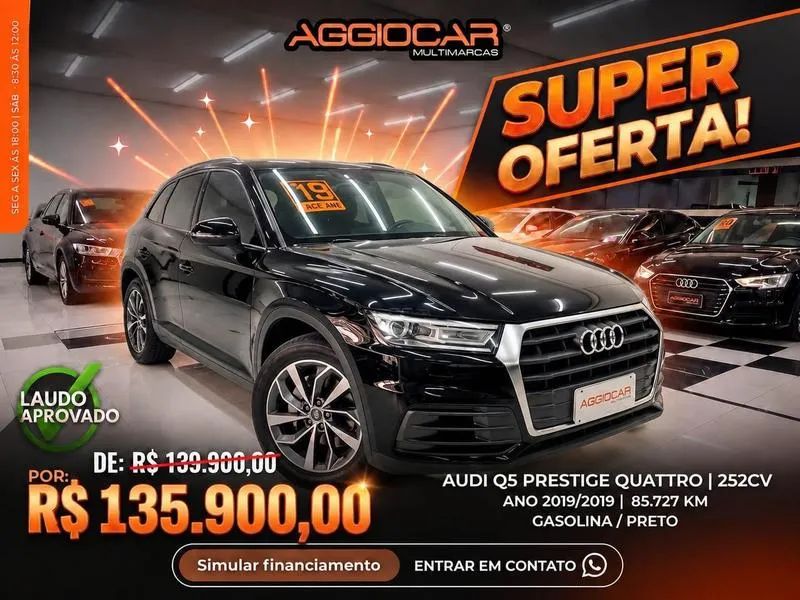 Audi Q5 Prestige 2.0 TFSI Quattro S Tronic 2019