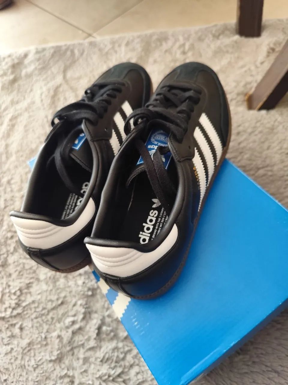 Adidas Samba OG tam 42 (couro) - Foto 3