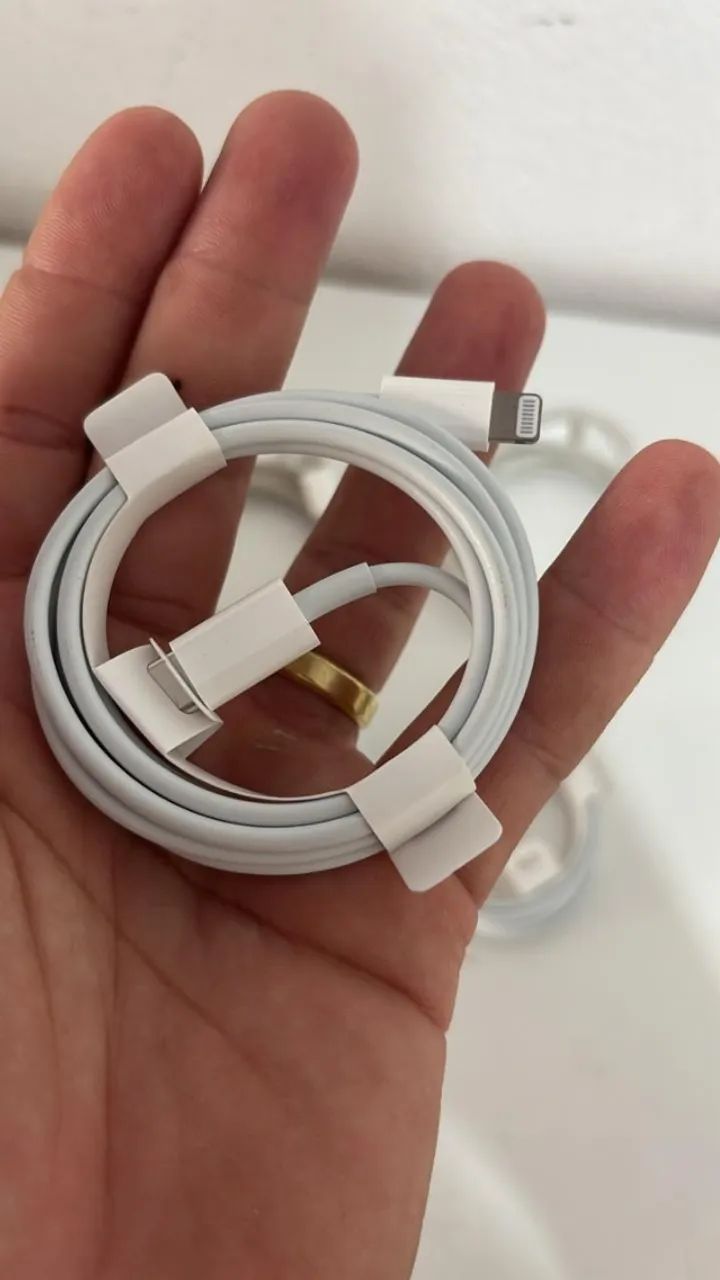 Cabos Originais Apple para iPhone - Novos e Semi-Novos - Foto 3