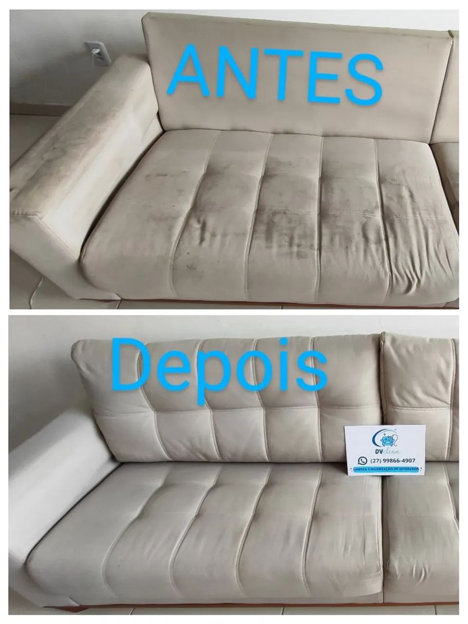 Limpeza e higienização de estofados  - Foto 5