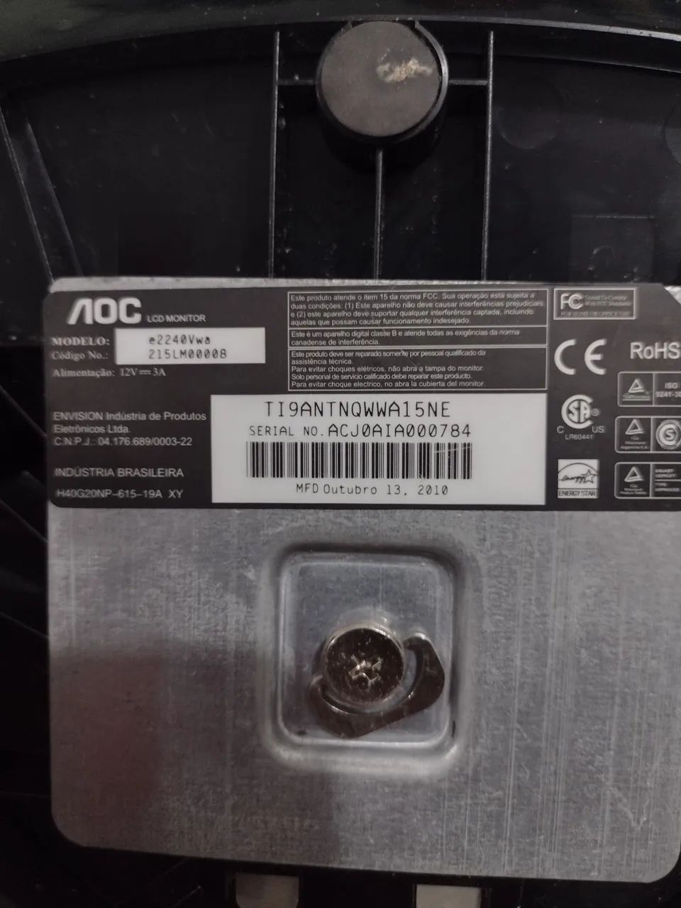 Monitor AOC 22" Polegadas  - Foto 5