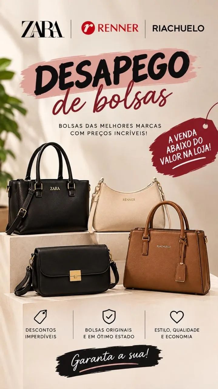 Bolsas femininas 