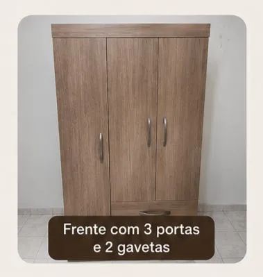 Vendo guarda roupa e cama de segunda mão  - Foto 3
