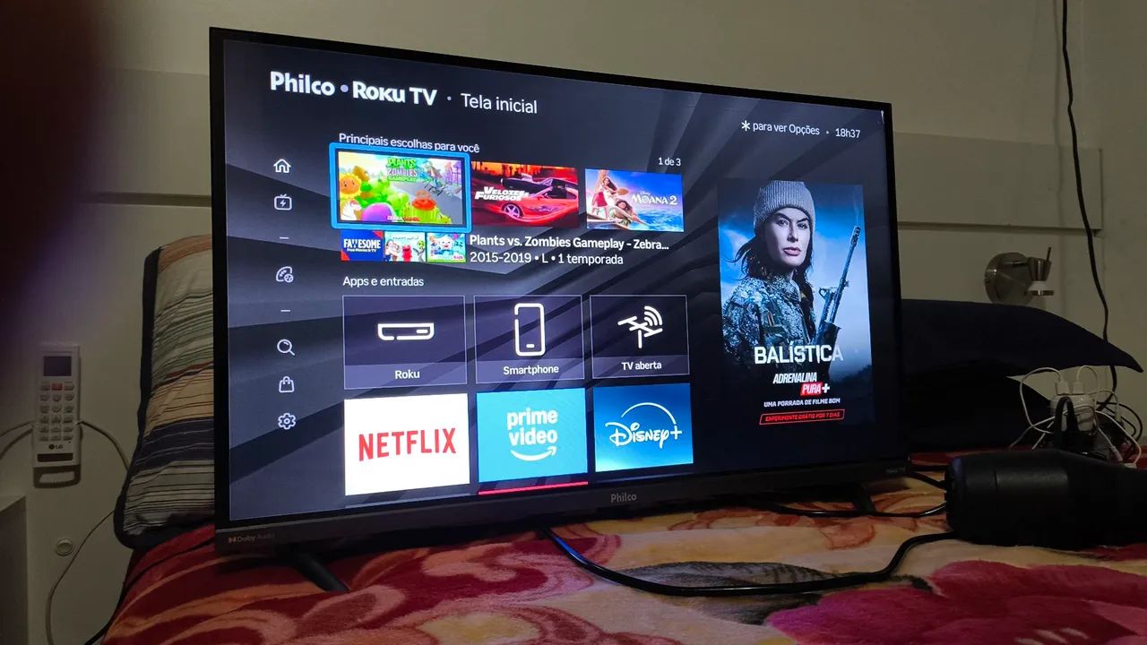Tv 32 polegadas Philco Roku - Foto 4