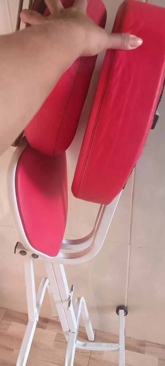 Cadeira maquiagem e sobrancelha