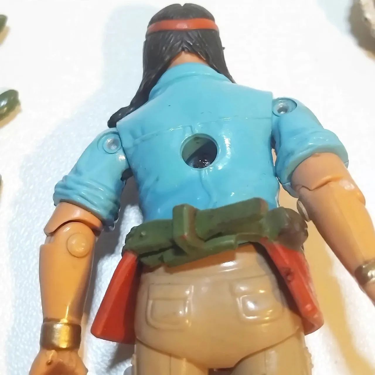 Boneco Flecha Veloz Flecha Ligeira - Comandos em Ação 1984 índio - Foto 4
