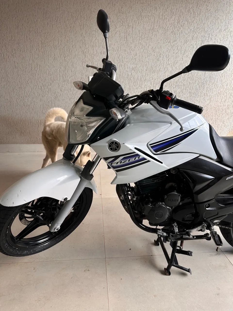 Fazer 250cc Blueflex Branca - Foto 2