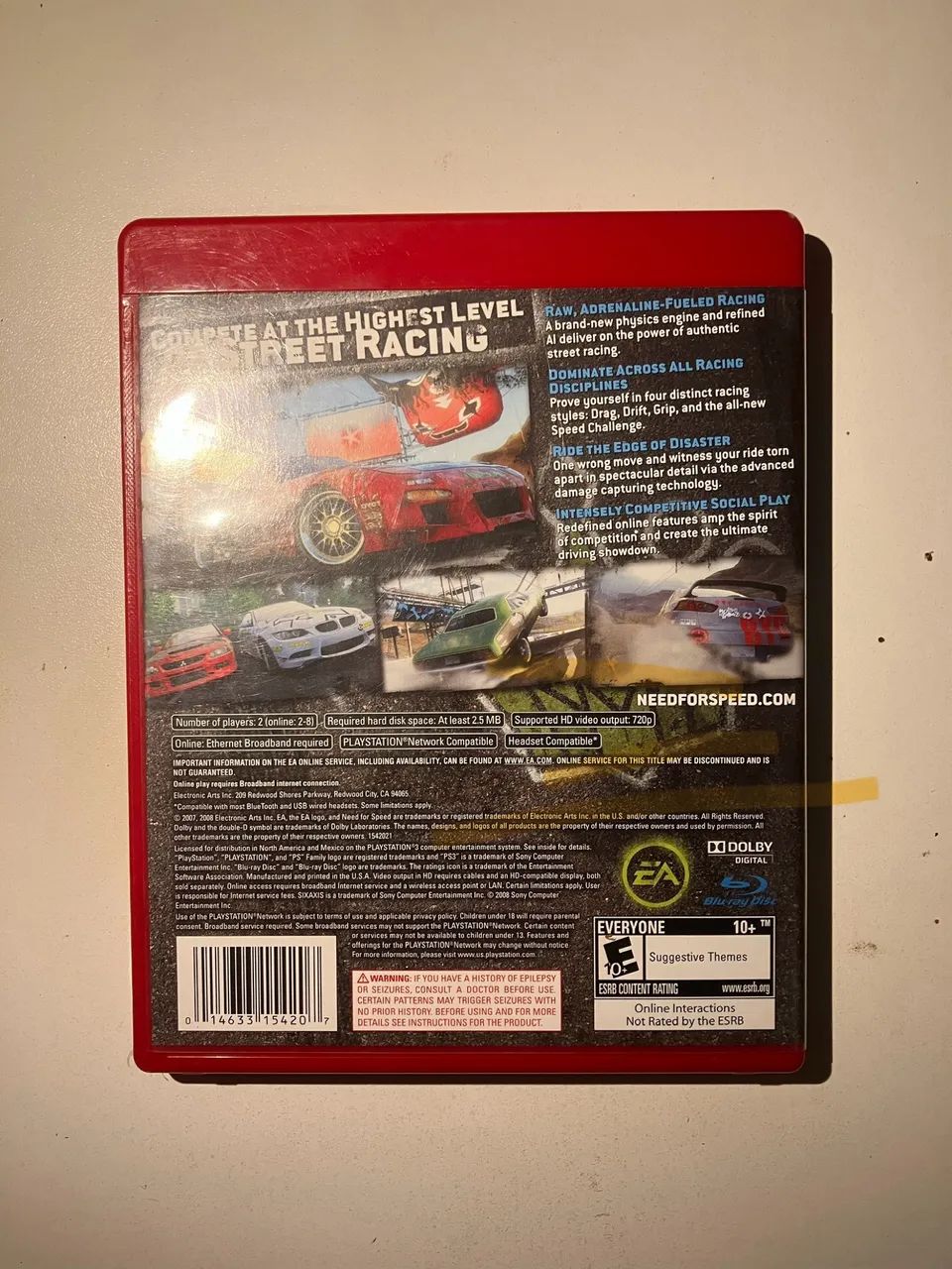Need for speed PROSTREET - ORIGINAL - PS3 - Foto 2