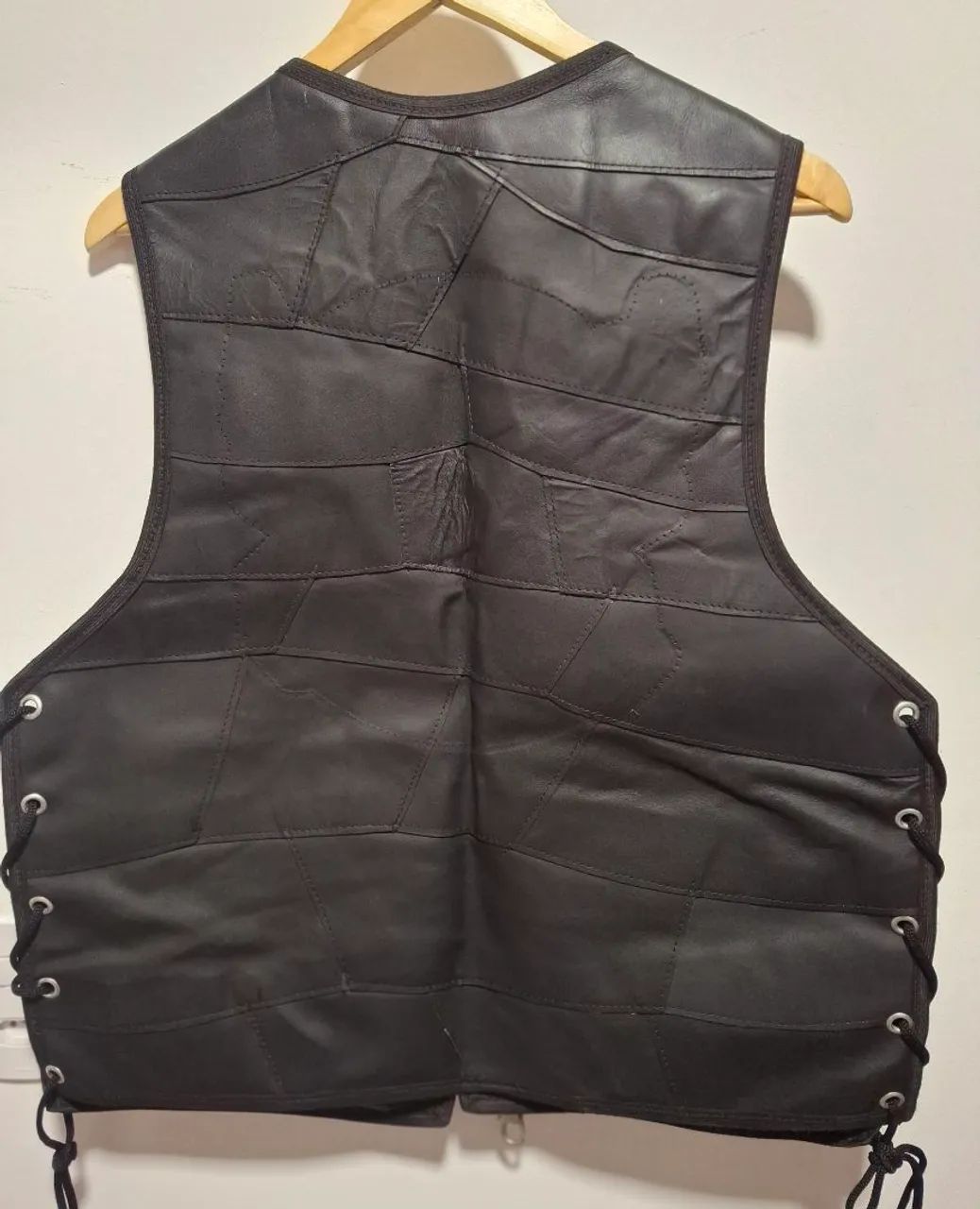 Colete de Couro - Masculino - Foto 2