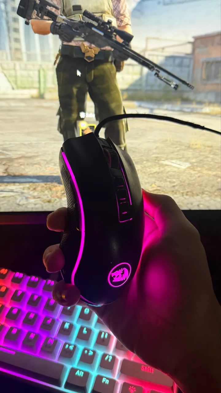 Mouse Redragon Cobra M711 seminovo 