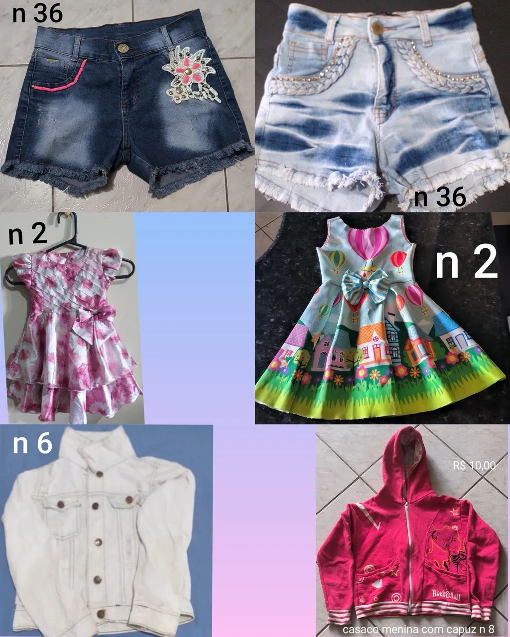 Lote de várias peças de roupa (ACEITO CARTÃO) - Foto 5