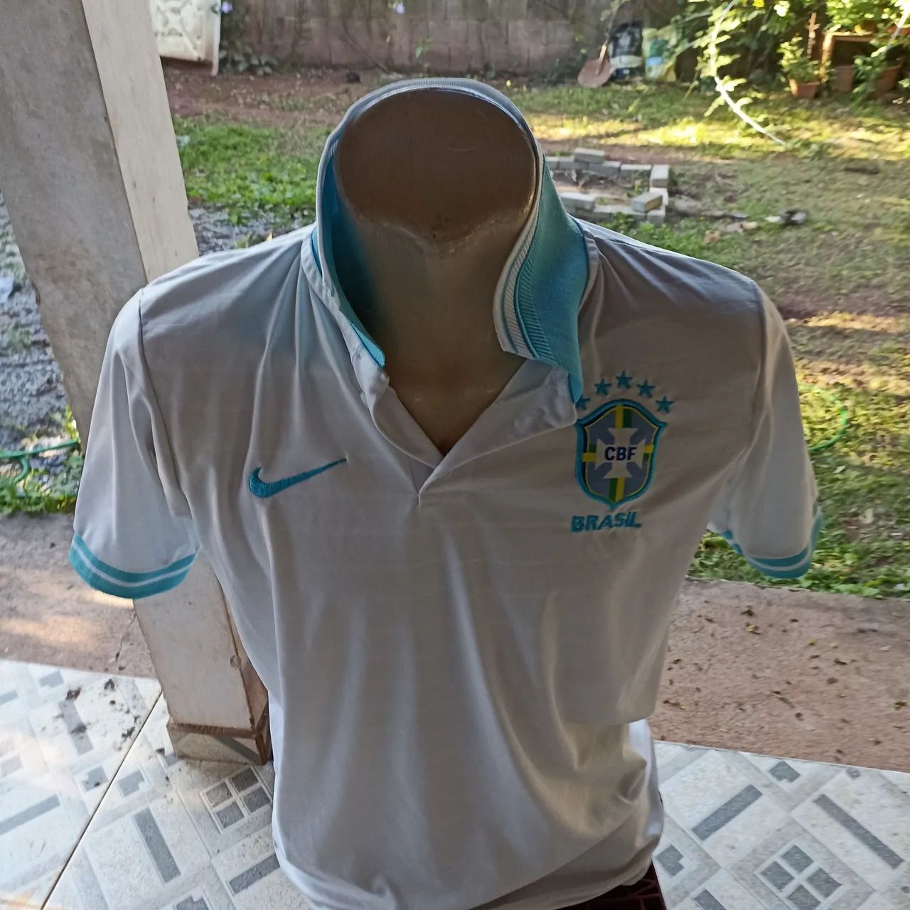camisa do Brasil branca 
