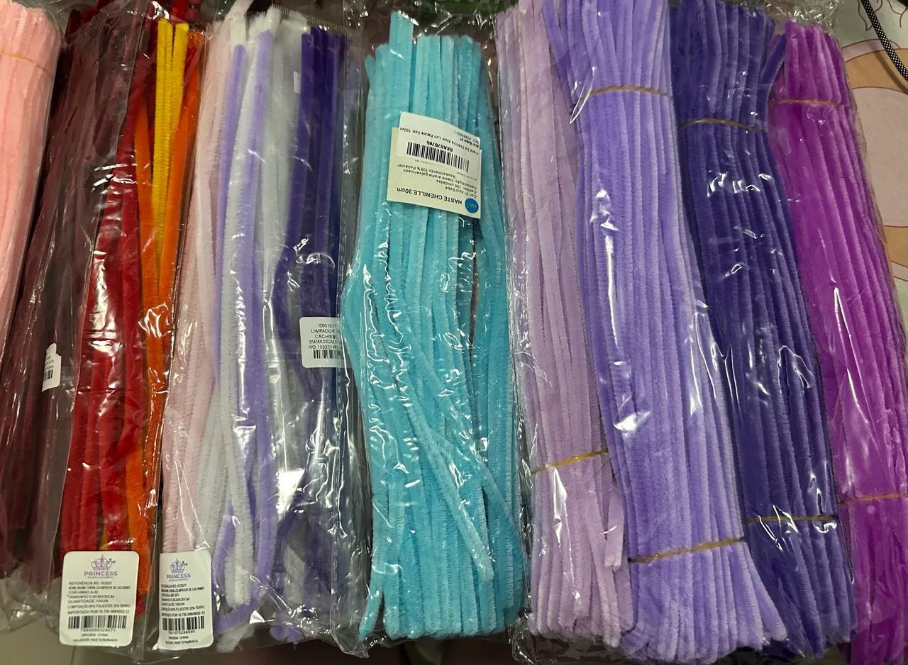 Hastes de chenille (limpador de cachimbo) - Foto 4