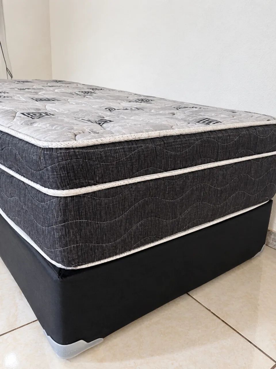 Cama de solteiro com colchão de molas Pocket Ortobom  - Foto 5