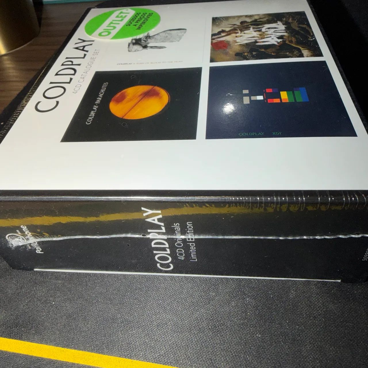 Coldplay Box 4 Cds Originais Lacrado - Foto 2