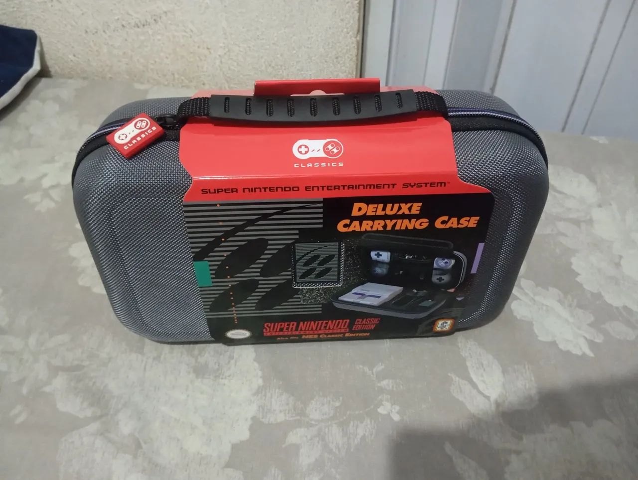 Case oficial Nintendo clássico  Deluxe carrying   - Foto 3