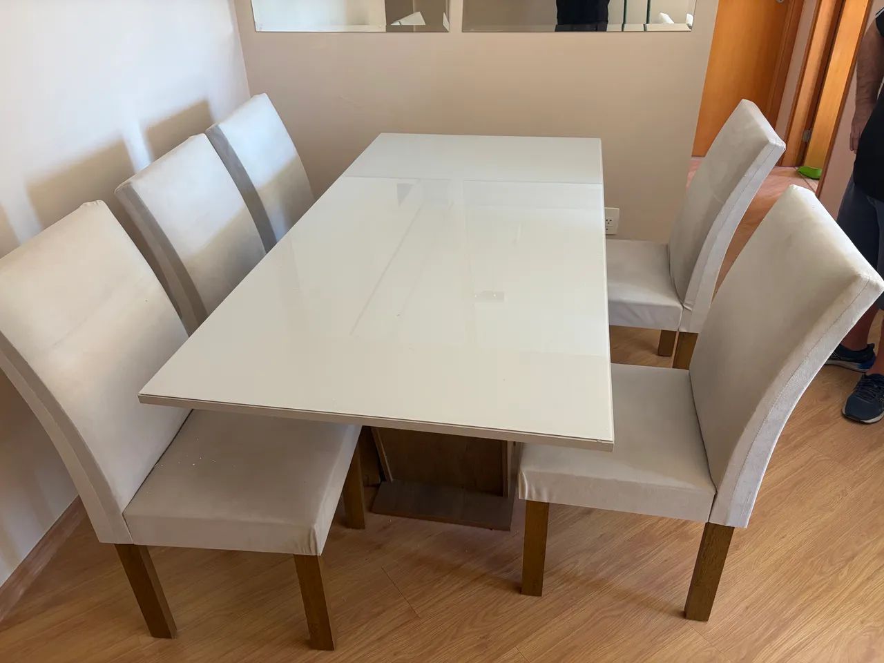 Mesa de jantar com 6 cadeiras - Foto 2