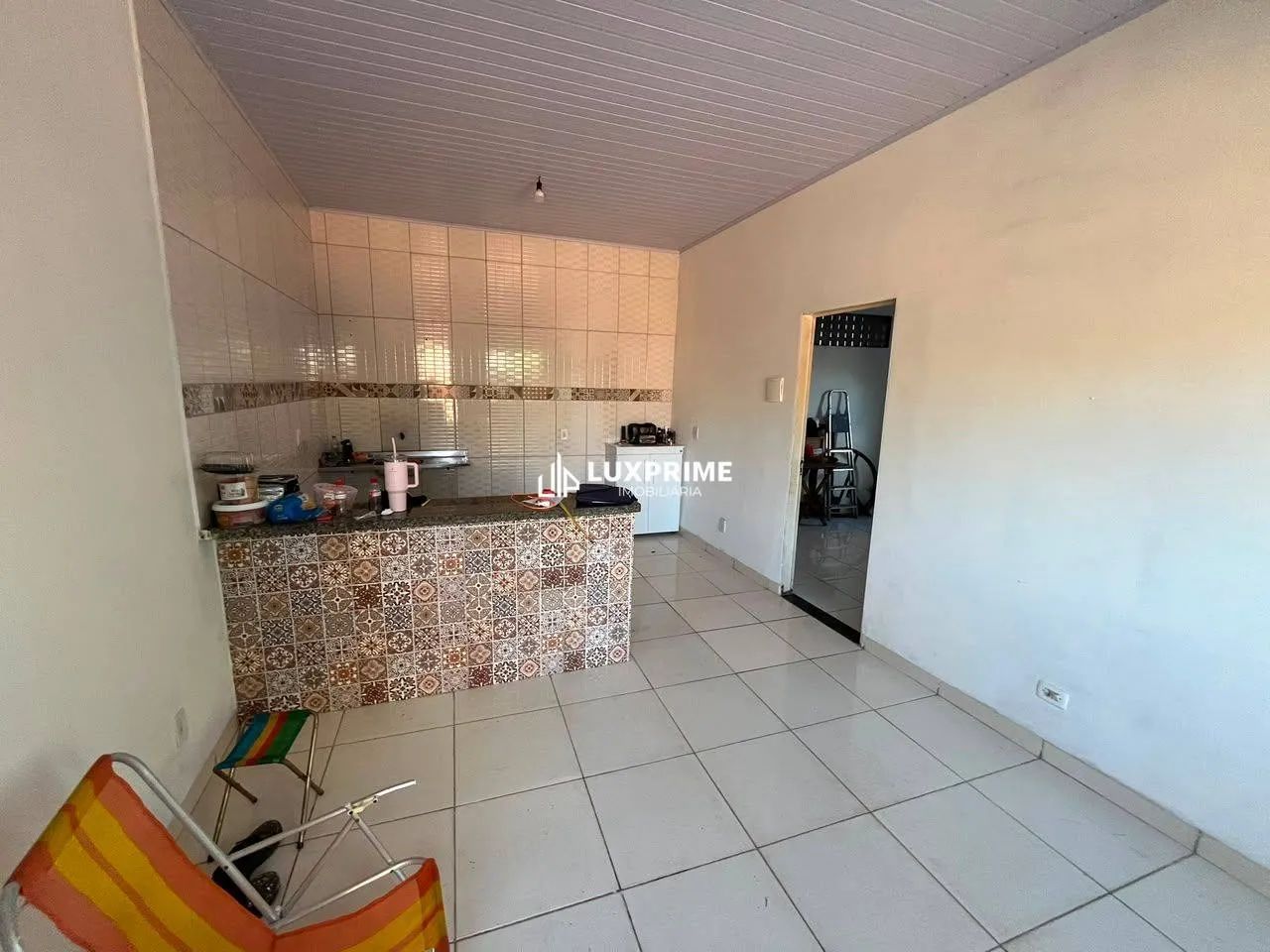 casa com 2/4 garagem apenas para moto em Luzimangues