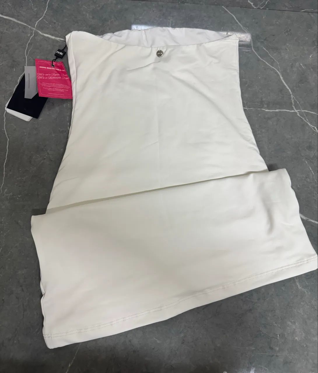 Vestido Skin branco makai  - Foto 2