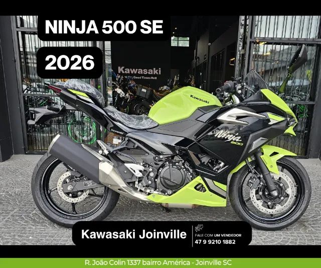 NINJA 500 SE 2026 ZERO KM*